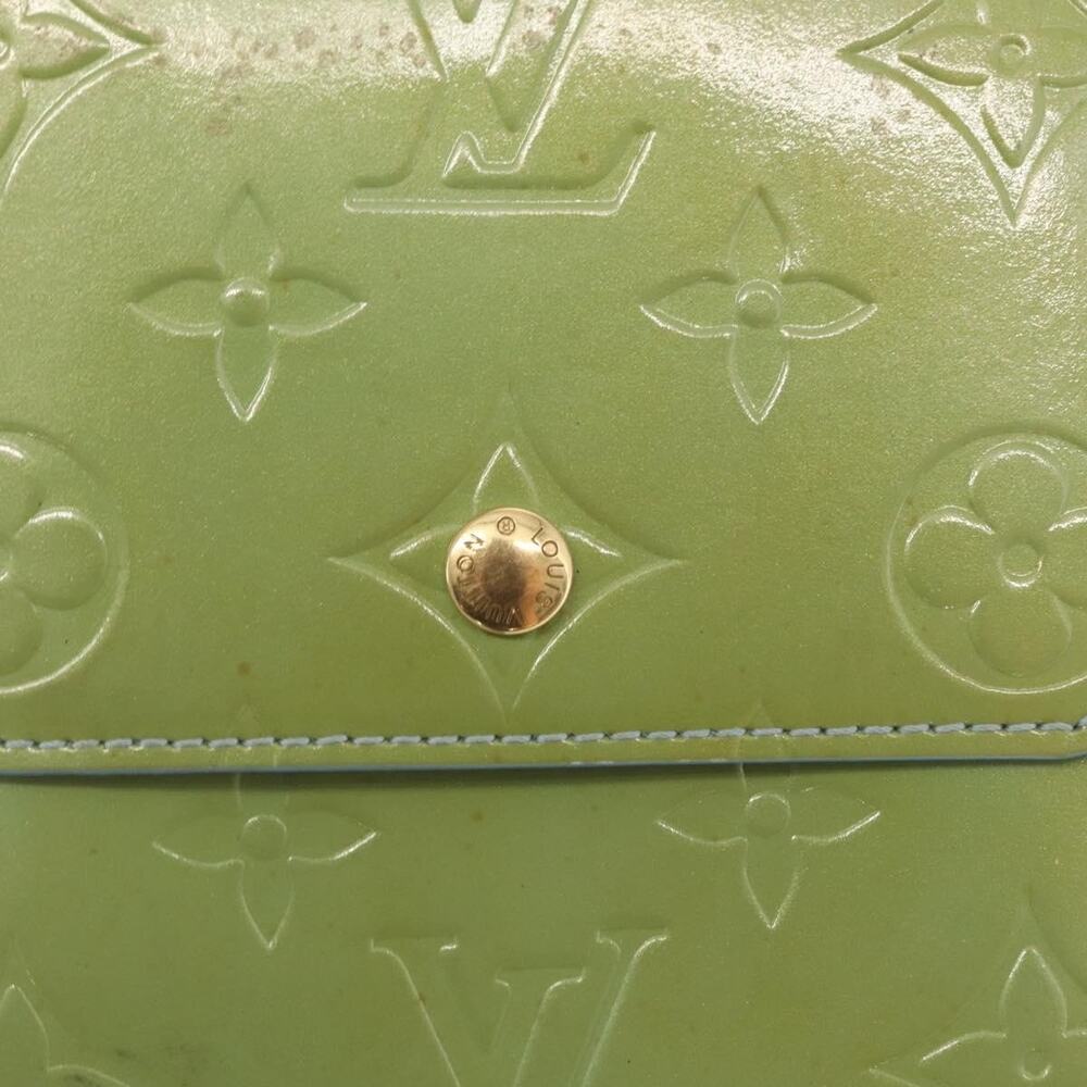 Louis Vuitton Monogram Vernis Walker Wallet Baby Blue
